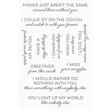 My Favorite Things Couch Potato Clear Stamps (CS-688) (OUTLET)