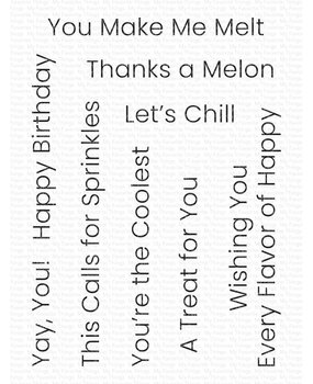 My Favorite Things Every Flavor of Happy Clear Stamps (CS-692) (OUTLET)