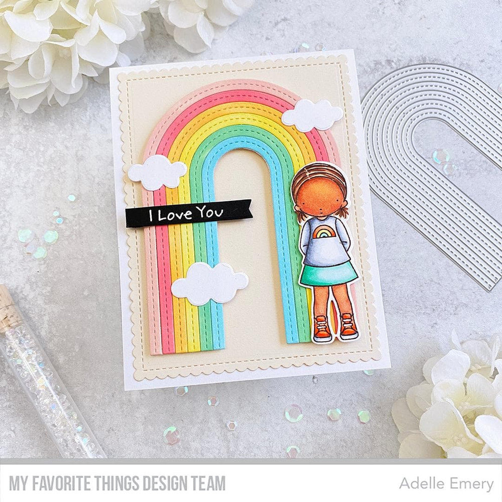 My Favorite Things I Love You Just the Way You Are Clear Stamps (PI-335) (OUTLET)