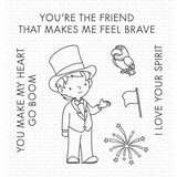 My Favorite Things You Make My Heart Go Boom Clear Stamps (YUZU-006) (OUTLET)