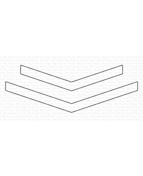 My Favorite Things Chevron Stripes Die-namics (MFT-2301) (OUTLET)