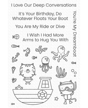 My Favorite Things Ride or Dive Clear Stamps (CS-690) (OUTLET)