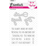 Studio Light Smile and Big Hugs Stamp & Die (SL-ES-SCD41) (OUTLET)