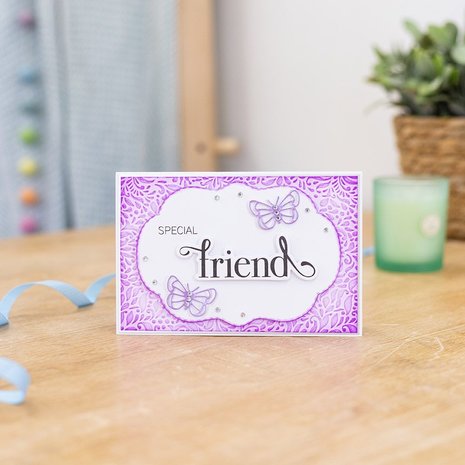 Gemini Fancy Sentiment Stamp & Die Special Friend (GEM-STD-FS-SPFR) (DISCONTINUED)