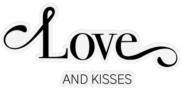 Gemini Fancy Sentiment Stamp & Die Love and Kisses (GEM-STD-FS-LOKI) (DISCONTINUED)