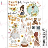 Dress My Craft Transfer Me Mom To Be #1 (DMCDP5524) (OUTLET)