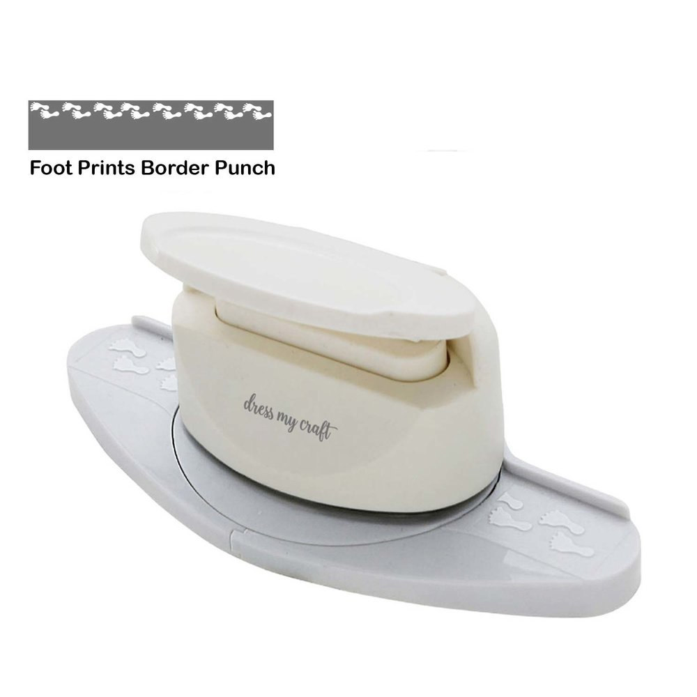 Dress My Craft Punch Border Foot Prints (DMCT5131) (OUTLET) Dress My Craft Punch Border Foot Prints (DMCT5131) (OUTLET)
