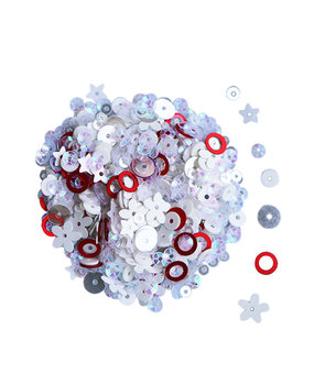 Dress My Craft Sequins Warm Red 25g (DMCS3228) (OUTLET)