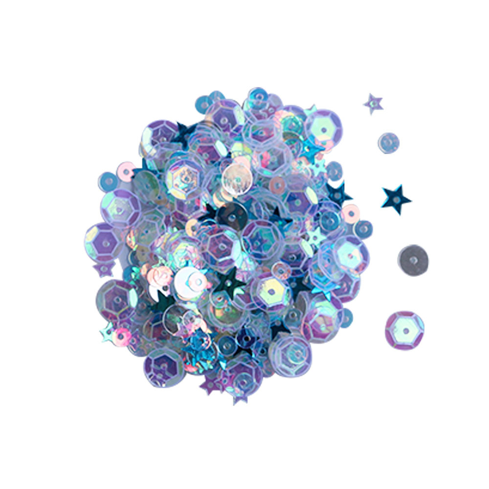 Dress My Craft Sequins Crystal Blue 25g (DMCS3261) (OUTLET)