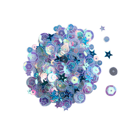 Dress My Craft Sequins Crystal Blue 25g (DMCS3261) (OUTLET)