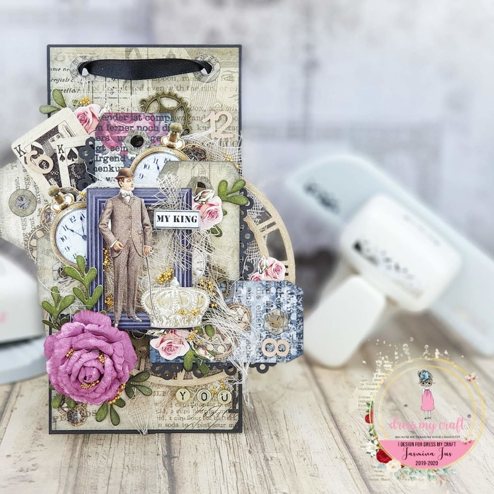 Dress My Craft My Gentleman 12x12 Inch Paper Pad (DMCP2333) (OUTLET) Dress My Craft My Gentleman 12x12 Inch Paper Pad (DMCP2333) (OUTLET)