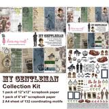 Dress My Craft My Gentleman Collection Kit (DMCP2476) (OUTLET)