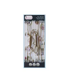 Dress My Craft Deco Plate Hangers 8 Inch (2pcs) (DMCA5263) (OUTLET) Dress My Craft Deco Plate Hangers 8 Inch (2pcs) (DMCA5263) (OUTLET)