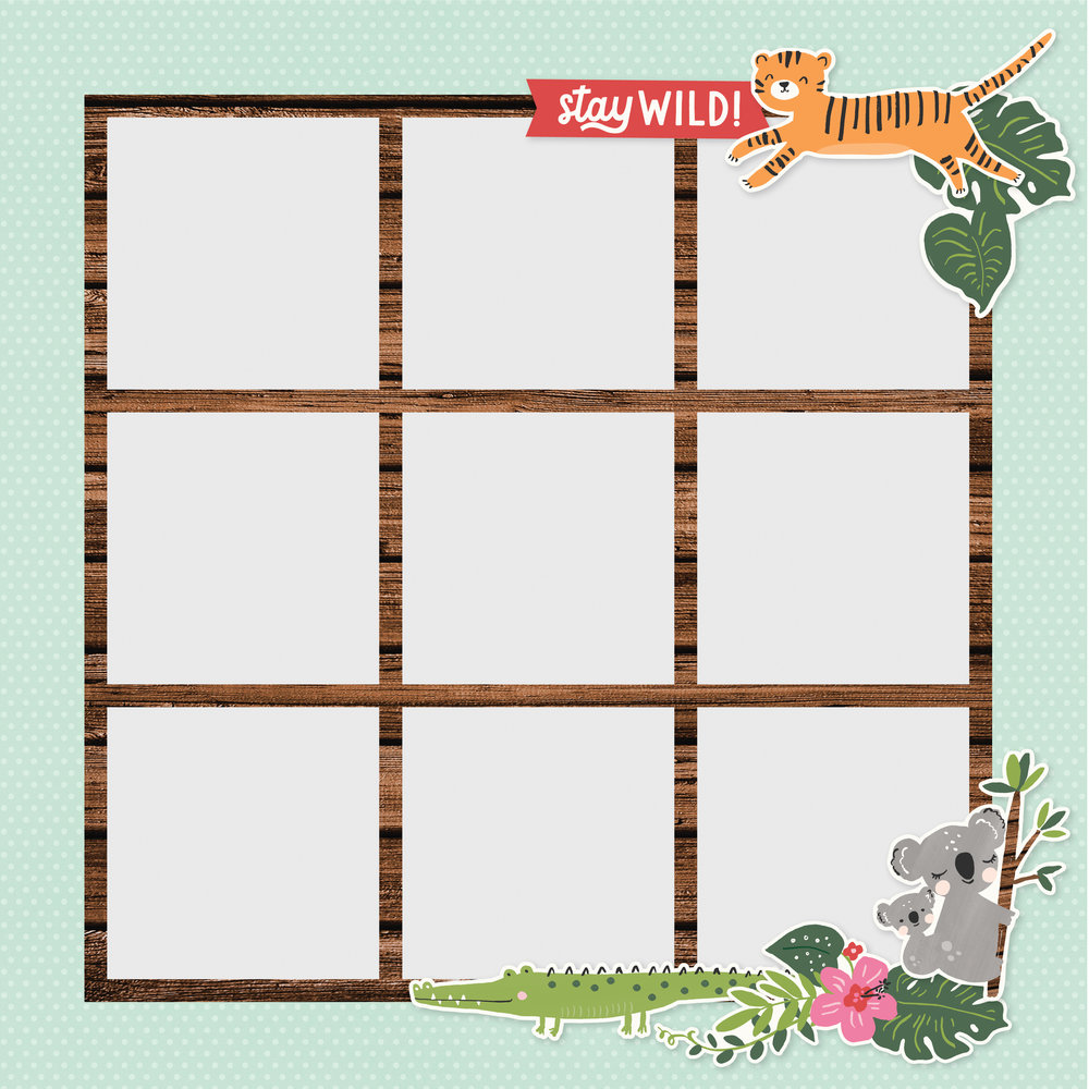 Simple Stories Simple Pages Pieces Into the Wild (17627) (DISCONTINUED)