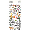 Simple Stories Into the Wild Puffy Stickers (17622) (DISCONTINUED)