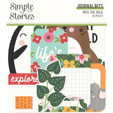 Simple Stories Into the Wild Journal Bits (17618) (DISCONTINUED)