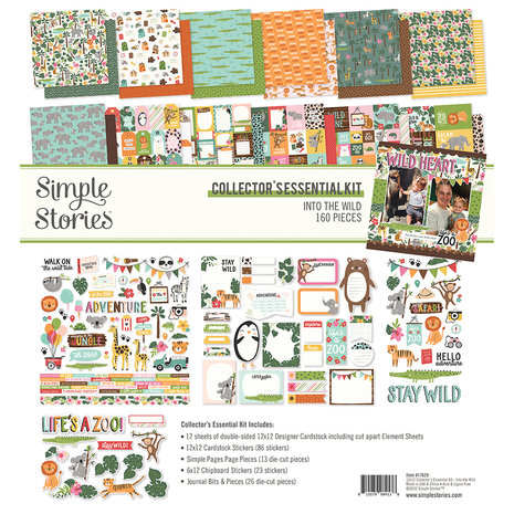 Simple Stories Into the Wild Collector's Essential Kit (17629) (DISCONTINUED)