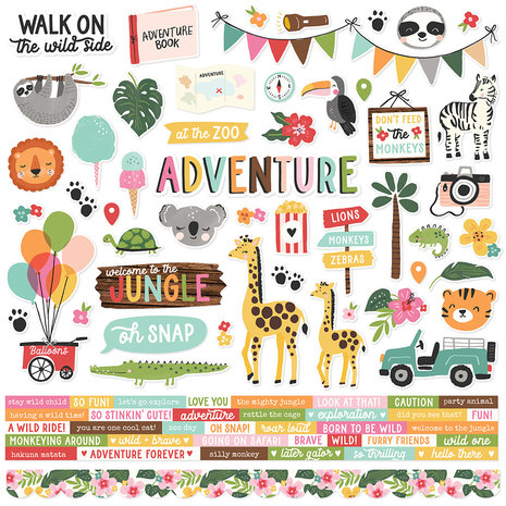 Simple Stories Into the Wild Collection Kit (17600) (DISCONTINUED)