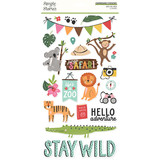 Simple Stories Into the Wild Chipboard (17616) (DISCONTINUED)