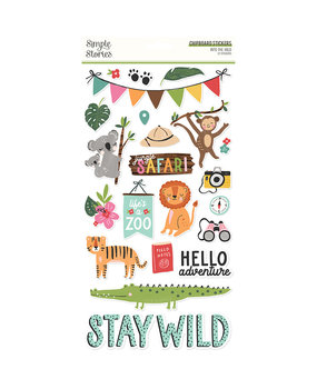 Simple Stories Into the Wild Chipboard (17616) (DISCONTINUED)