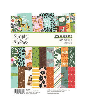 Simple Stories Into the Wild 6x8 Inch Paper Pad (17614) (DISCONTINUED)