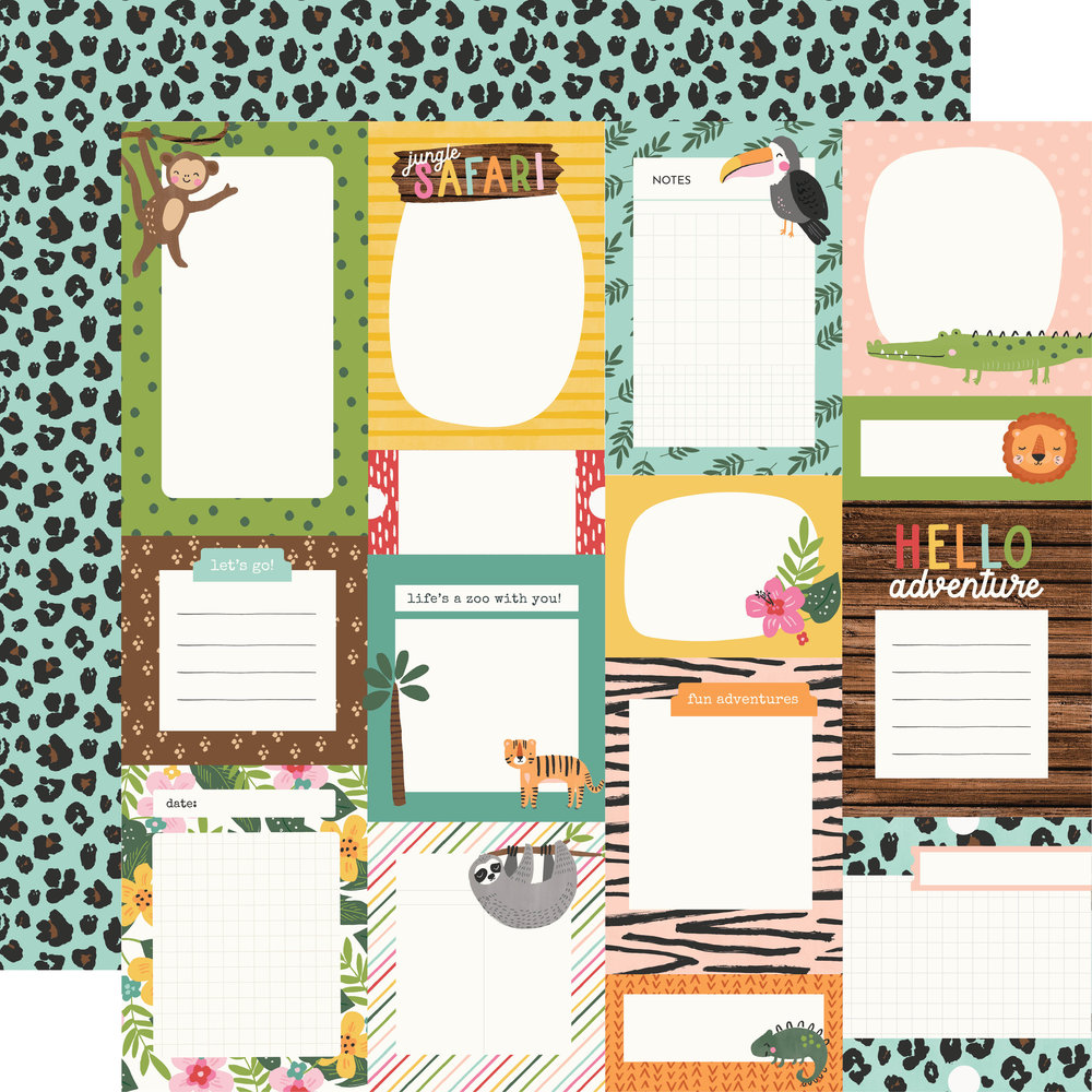 Simple Stories Into the Wild 6x8 Inch Paper Pad (17614) (DISCONTINUED)