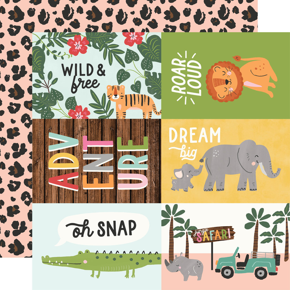 Simple Stories Into the Wild 6x8 Inch Paper Pad (17614) (DISCONTINUED)