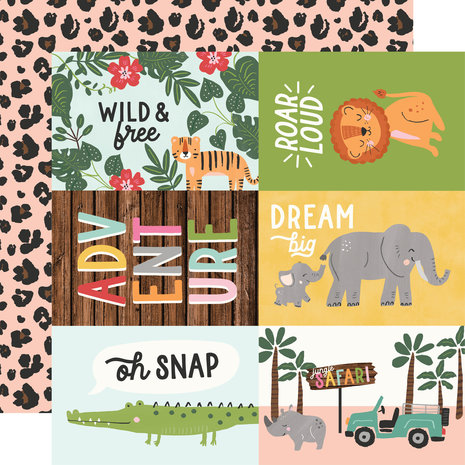 Simple Stories Into the Wild 6x8 Inch Paper Pad (17614) (DISCONTINUED)