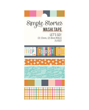 Simple Stories Let's Go! Washi Tape (17725) (DISCONTINUED)