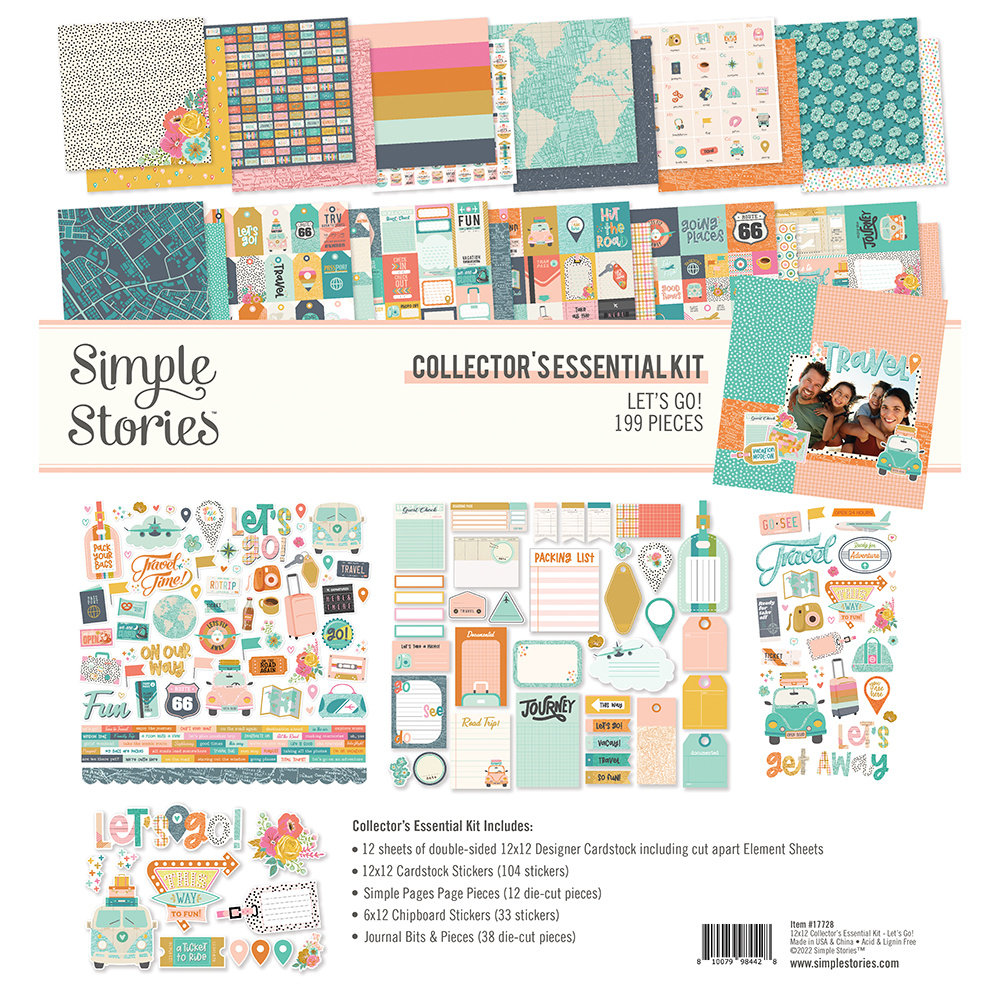 Simple Stories Let's Go! Collector's Essential Kit (17728) (DISCONTINUED) Simple Stories Let's Go! Collector's Essential Kit (17728) (DISCONTINUED)