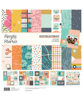 Simple Stories Let's Go! Collection Kit (17700) (OUTLET)