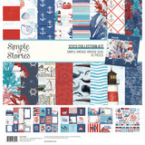 Simple Stories Simple Vintage Vintage Seas Collection Kit (17800) (DISCONTINUED)