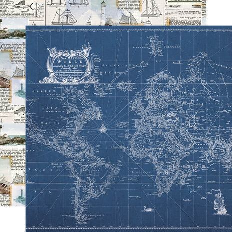 Simple Stories Simple Vintage Vintage Seas Collection Kit (17800) (DISCONTINUED)