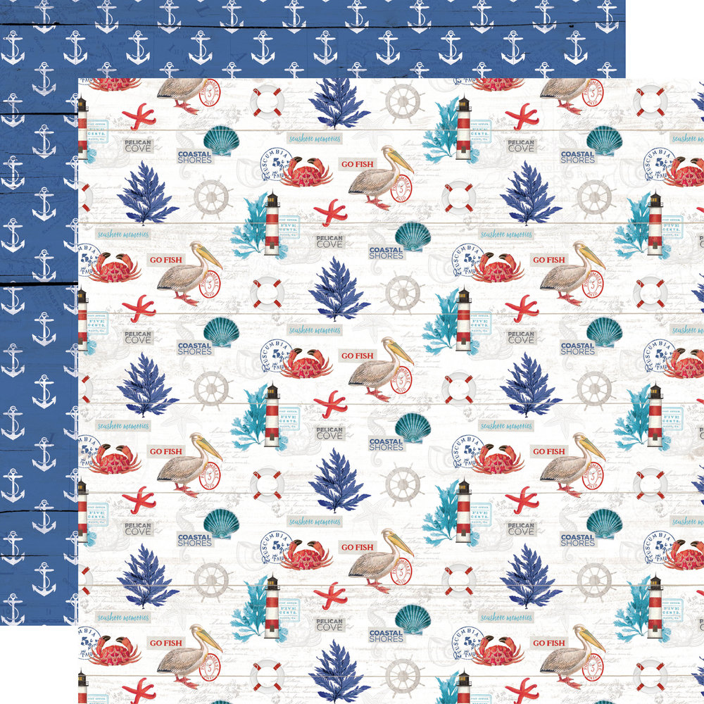 Simple Stories Simple Vintage Vintage Seas Collection Kit (17800) (DISCONTINUED)