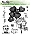 Birthday Girl Dear 4x4 Inch Clear Stamps (D-110) (OUTLET)