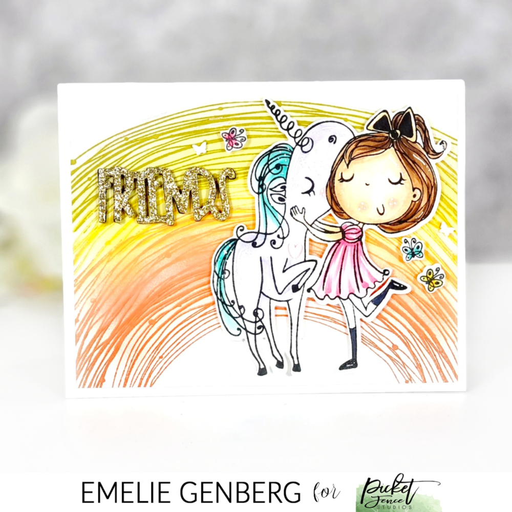 Picket Fence Studios My Pet Unicorn Dear 4x4 Inch Metal Dies (D-106D) (OUTLET) Picket Fence Studios My Pet Unicorn Dear 4x4 Inch Metal Dies (D-106D) (OUTLET)