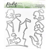 Picket Fence Studios Princessland Dear 6x6 Inch Metal Dies (D-108D) (OUTLET)