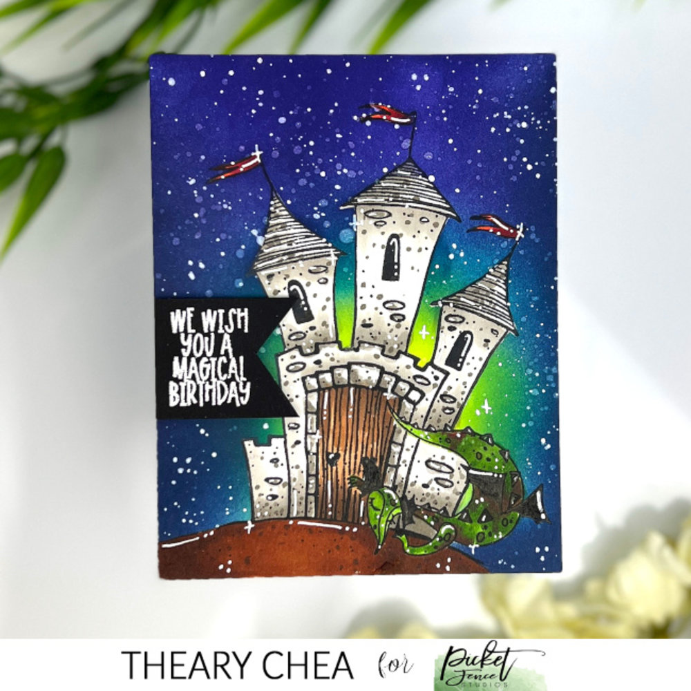 Picket Fence Studios Princessland Dear 6x6 Inch Clear Stamps (D-108) (OUTLET)