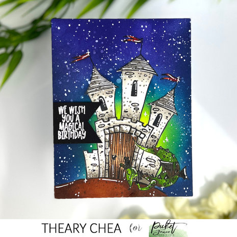 Picket Fence Studios Princessland Dear 6x6 Inch Clear Stamps (D-108) (OUTLET)