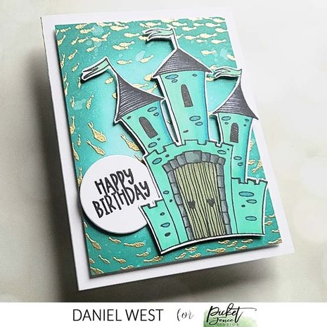 Picket Fence Studios Princessland Dear 6x6 Inch Clear Stamps (D-108) (OUTLET)