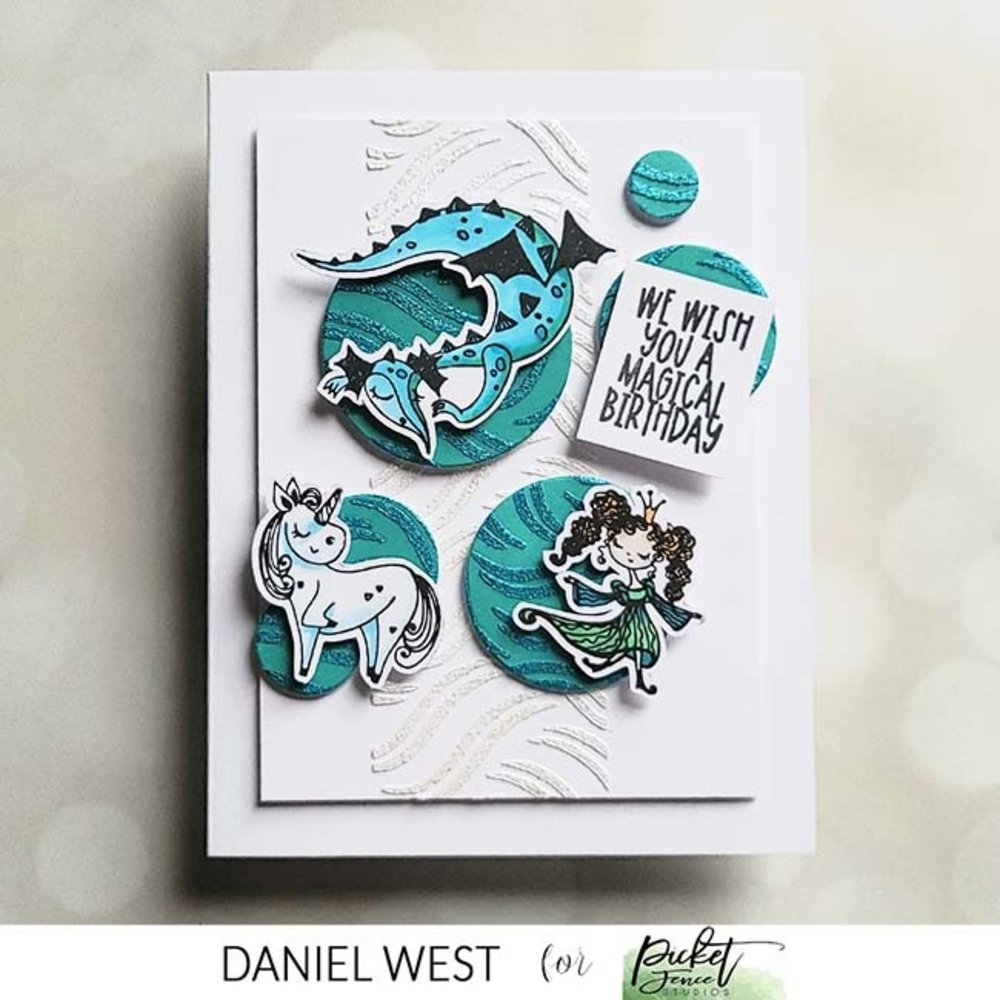 Picket Fence Studios Princessland Dear 6x6 Inch Clear Stamps (D-108) (OUTLET)