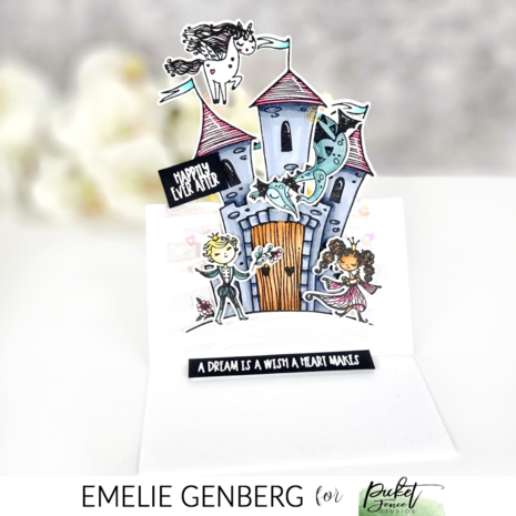 Picket Fence Studios Princessland Dear 6x6 Inch Clear Stamps (D-108) (OUTLET)