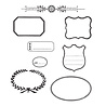 Spellbinders Fancy Labels Clear Stamp (STP-095) (OUTLET) Spellbinders Fancy Labels Clear Stamp (STP-095) (OUTLET)