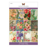 Spellbinders Florals Palette Sampler 6x9 Inch Paper Pad (CH-010) (OUTLET)