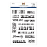Spellbinders Miscellany Words Clear Stamp (STP-100) (DISCONTINUED) Spellbinders Miscellany Words Clear Stamp (STP-100) (DISCONTINUED)