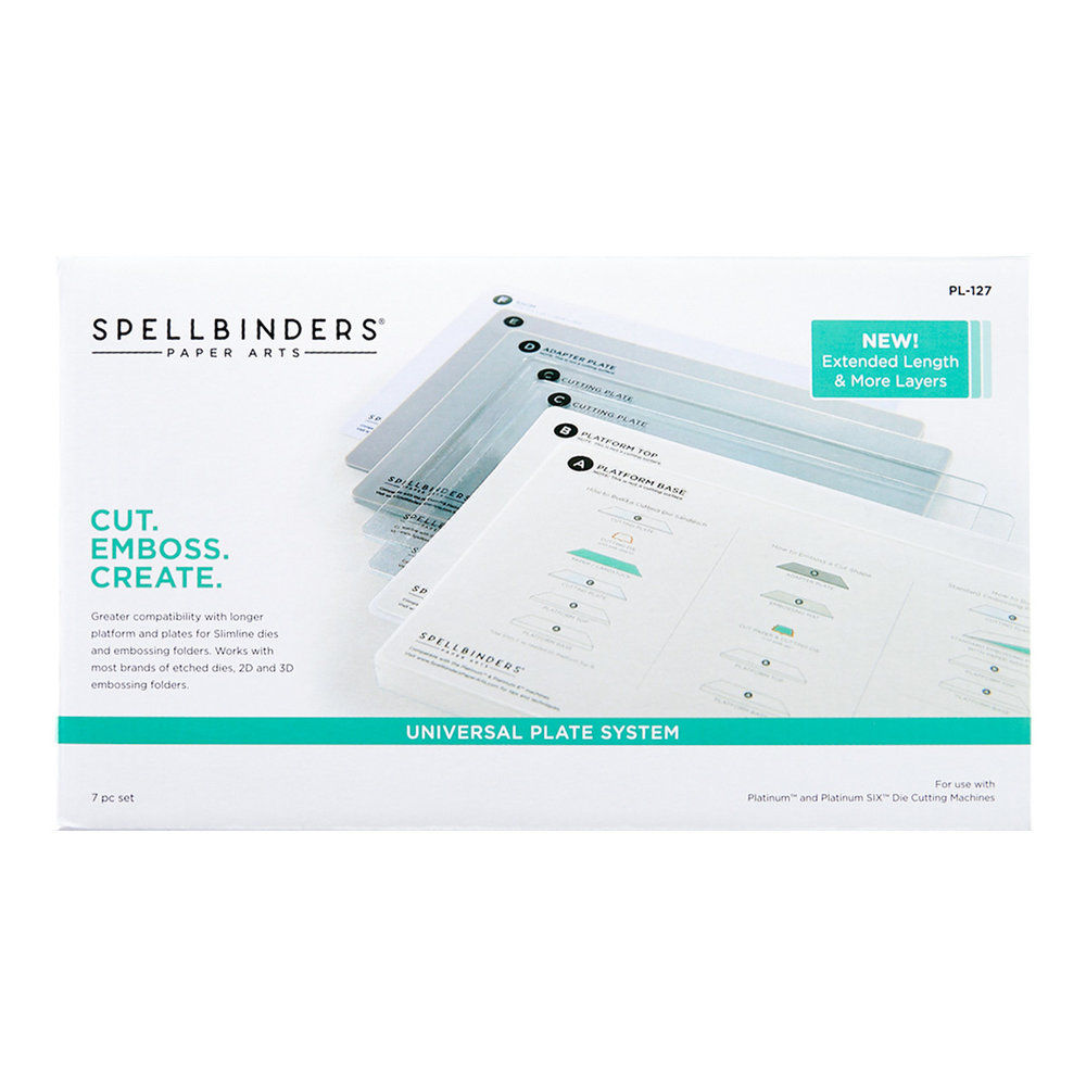 Spellbinders Universal Plate System (7pcs) (PL-127)