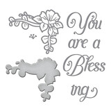 Spellbinders You are a Blessing Etched Dies (S5-514) (OUTLET)