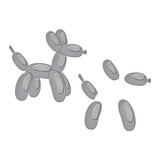 Spellbinders Balloon Party Animal Etched Dies (S3-450)