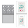 Spellbinders Stitched Fanfare Etched Dies (S5-511) (OUTLET) Spellbinders Stitched Fanfare Etched Dies (S5-511) (OUTLET)