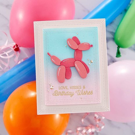 Spellbinders Balloon Party Animal Etched Dies (S3-450) Spellbinders Balloon Party Animal Etched Dies (S3-450)